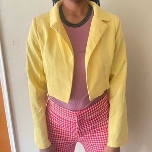 Yellow shacket